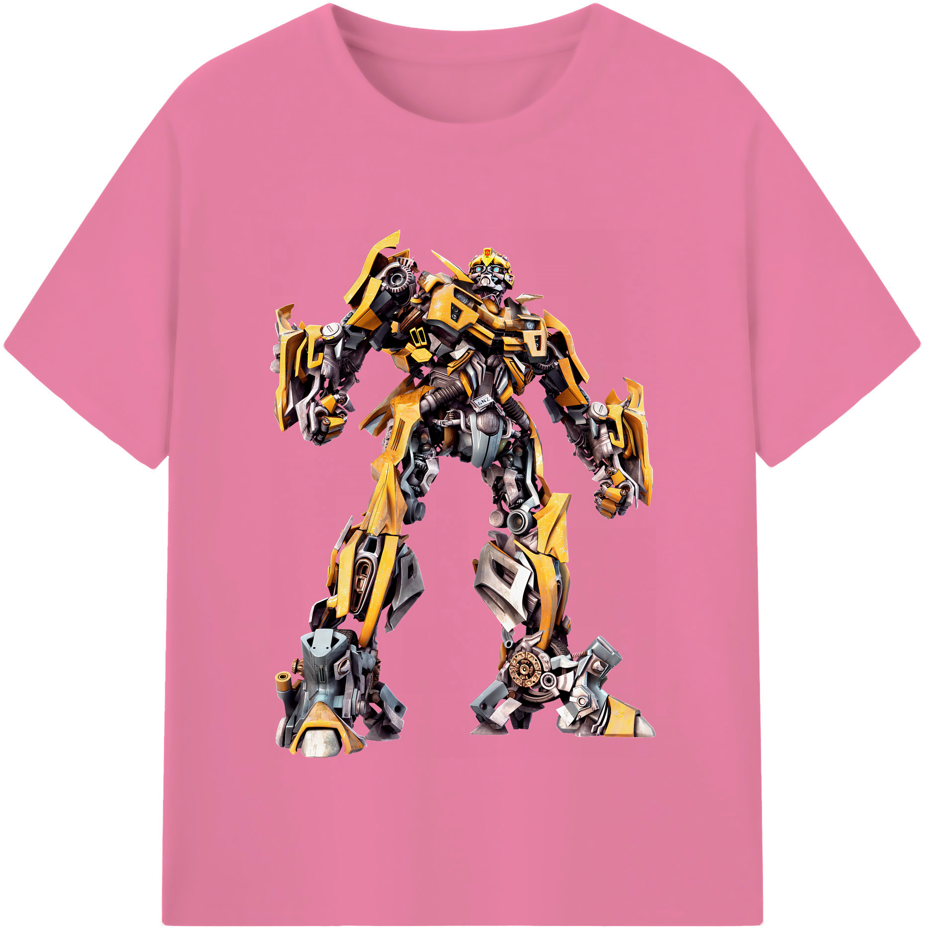 （画像用） Transformers トランスフォーマー 綿100％半袖Tシャツ（フロントプリント）
